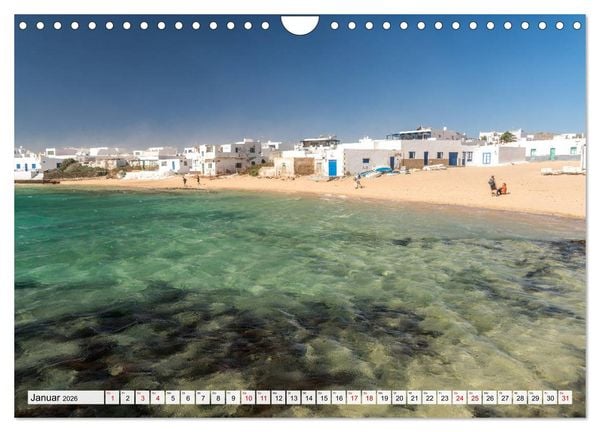 Produktbild: Kanarische Inseln - Lanzarote (Wandkalender 2026 DIN A4 quer), CALVENDO Monatskalender