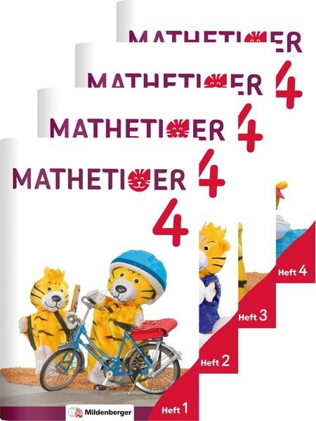 Produktbild: Mathetiger 4 - Jahreszeiten-Hefte &middot; Neubearbeitung