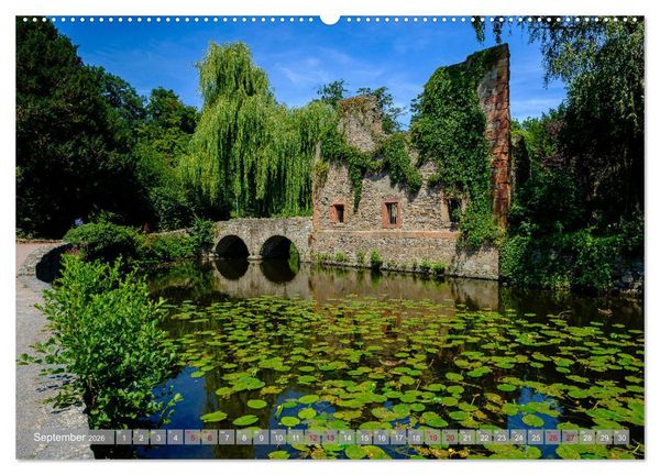 Produktbild: Ein Blick auf Aschaffenburg (hochwertiger Premium Wandkalender 2026 DIN A2 quer), Kunstdruck in Hochglanz