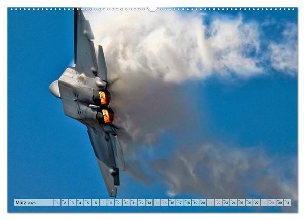 Produktbild: Flugschau - frei sein (hochwertiger Premium Wandkalender 2026 DIN A2 quer), Kunstdruck in Hochglanz