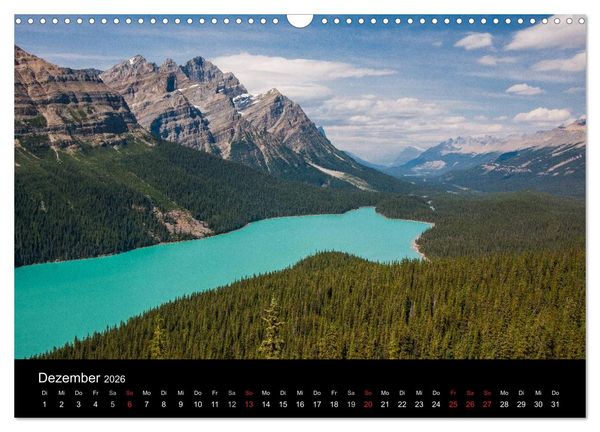 Produktbild: Das "gr&uuml;ne" Nordamerika - Kanada und USA (Wandkalender 2026 DIN A3 quer), CALVENDO Monatskalender