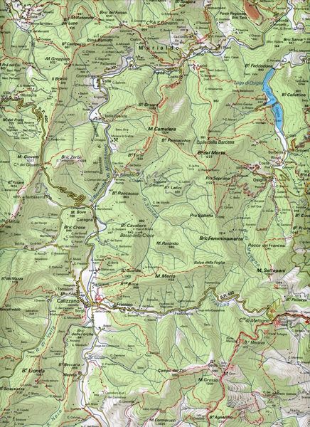 Produktbild: IGC Italien 1 : 50 000 Wanderkarte Finale Ligure Alassio Savona