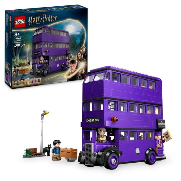 LEGO Harry Potter Abenteuer mit dem Fahrenden Ritter, Set mit Bus 76446