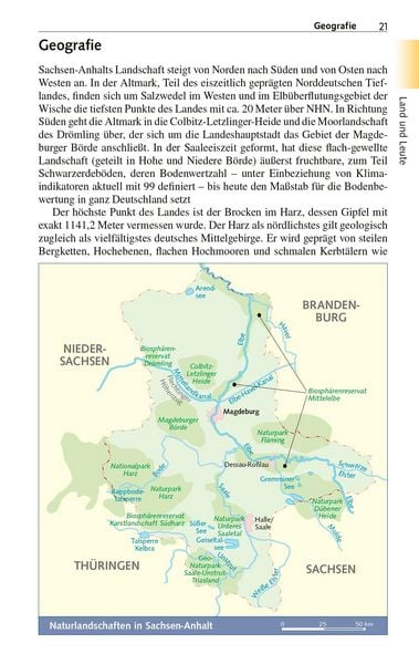 Produktbild: TRESCHER Reisef&uuml;hrer Sachsen-Anhalt