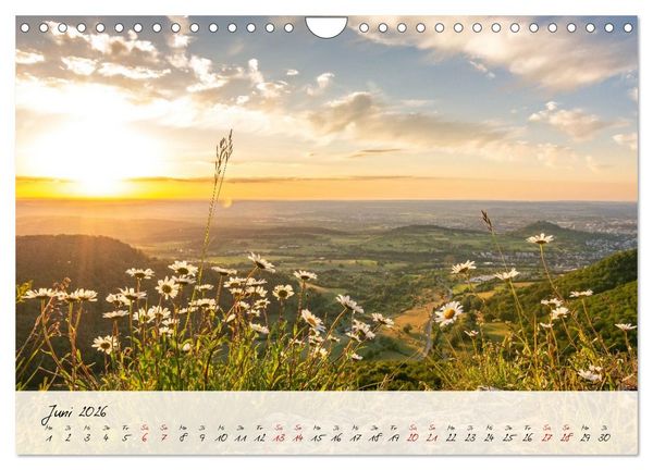 Produktbild: Lieblingsorte in und um T&uuml;bingen (Wandkalender 2026 DIN A4 quer), CALVENDO Monatskalender