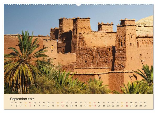 Produktbild: Ein kurzer Ausflug nach Marokko (Wandkalender 2027 DIN A2 quer), CALVENDO Monatskalender