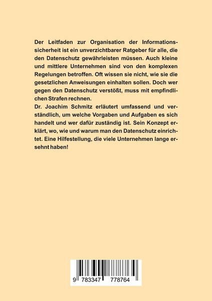 Produktbild: Leitfaden zur Organisation der Informationssicherheit