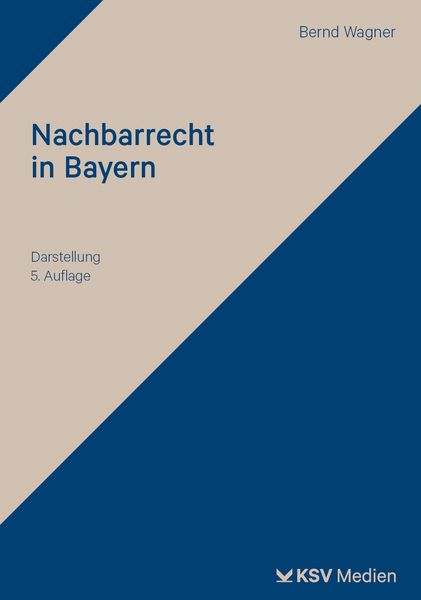 Produktbild: Nachbarrecht in Bayern