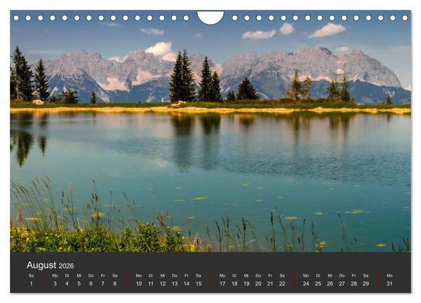 Produktbild: Der Wilde Kaiser, das Kletterparadies bei Kitzb&uuml;hel (Wandkalender 2026 DIN A4 quer), CALVENDO Monatskalender