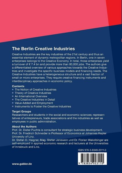 Produktbild: The Berlin Creative Industries