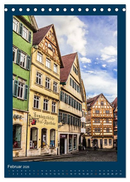 Produktbild: Esslingen am Neckar - Sehenswertes (Tischkalender 2026 DIN A5 hoch), CALVENDO Monatskalender