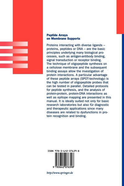 Produktbild: Peptide Arrays on Membrane Supports