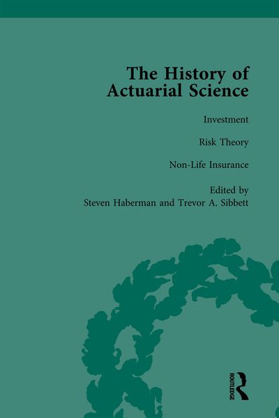 Produktbild: The History of Actuarial Science Vol VII