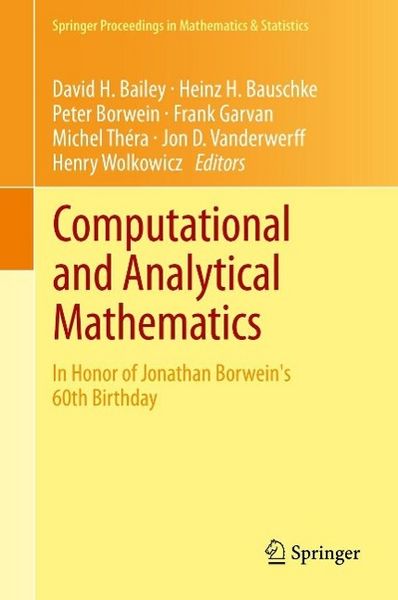 Produktbild: Computational and Analytical Mathematics