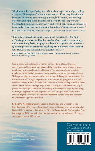 Produktbild: Shakespeare and the Experimental Psychologist