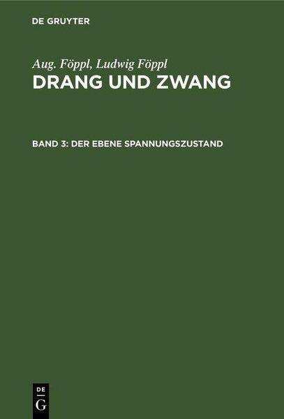 Produktbild: Der ebene Spannungszustand