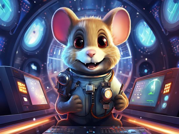 Produktbild: CALVENDO Puzzle Bernhard - Die Raumfahrer Maus auf einer abenteuerlichen Reise im All | 1000 Teile Lege-Gr&ouml;&szlig;e 64x48cm Foto-Puzzle f&uuml;r gl&uuml;ckliche Stunden