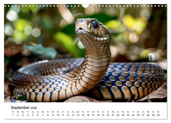 Produktbild: Magische Tierwelt Asiens (Wandkalender 2026 DIN A3 quer), CALVENDO Monatskalender