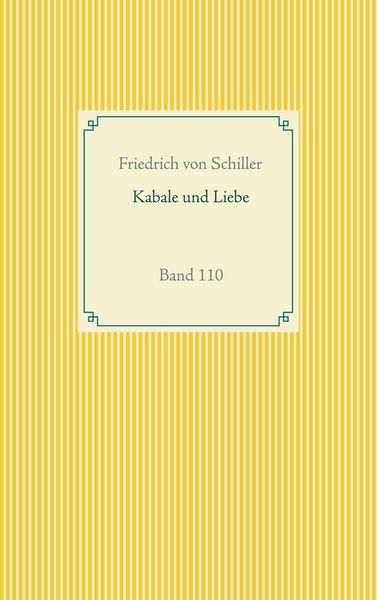Produktbild: Kabale und Liebe