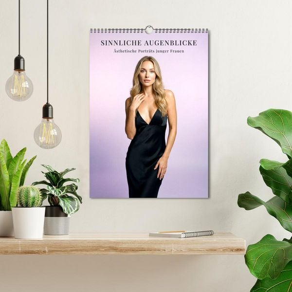 Produktbild: Sinnliche Augenblicke - &Auml;sthetische Portr&auml;ts junger Frauen (Wandkalender 2027 DIN A3 hoch), CALVENDO Monatskalender