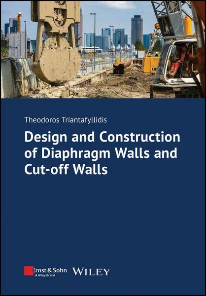 Produktbild: Design and Construction of Diaphragm Walls and Cut-off Walls