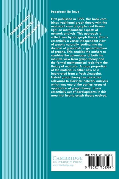 Produktbild: Hybrid Graph Theory and Network Analysis