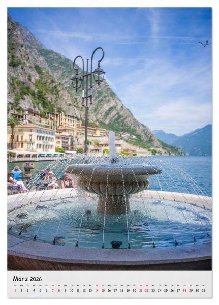 Produktbild: Limone sul Garda - Perle am Westufer des Gardasees (Tischkalender 2026 DIN A5 hoch), CALVENDO Monatskalender