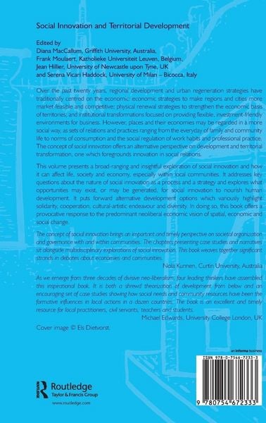 Produktbild: Social Innovation and Territorial Development