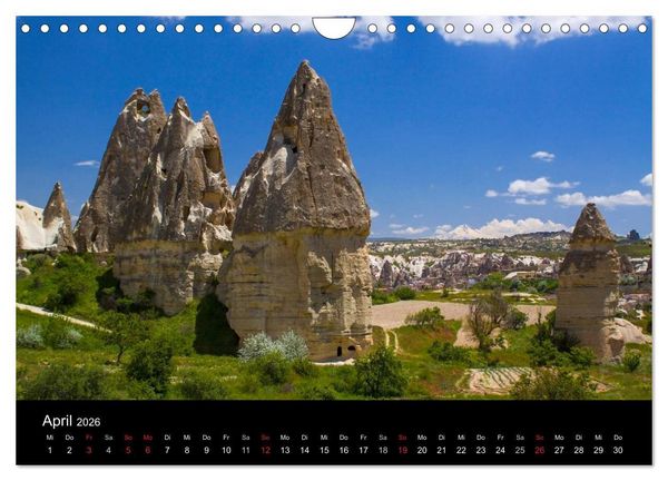 Produktbild: T&uuml;rkei - fantastisches Kappadokien (Wandkalender 2026 DIN A4 quer), CALVENDO Monatskalender