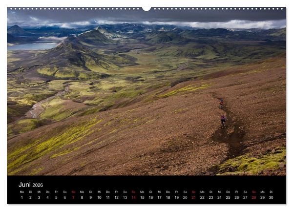 Produktbild: Bike Abenteuer Island (Wandkalender 2026 DIN A2 quer), CALVENDO Monatskalender
