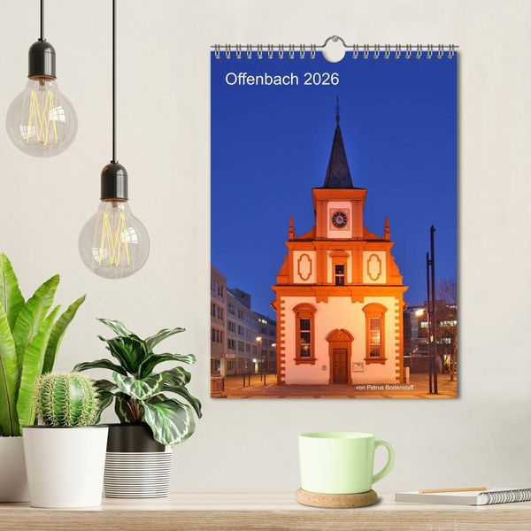 Produktbild: Offenbach 2026 von Petrus Bodenstaff (Wandkalender 2026 DIN A4 hoch), CALVENDO Monatskalender