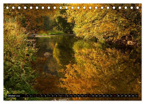 Produktbild: Baden-W&uuml;rttemberg (Tischkalender 2026 DIN A5 quer), CALVENDO Monatskalender