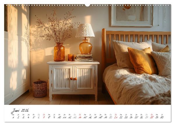 Produktbild: Scandi Interiors - Skandinavisches Wohngl&uuml;ck f&uuml;r Zuhause (Wandkalender 2026 DIN A2 quer), CALVENDO Monatskalender