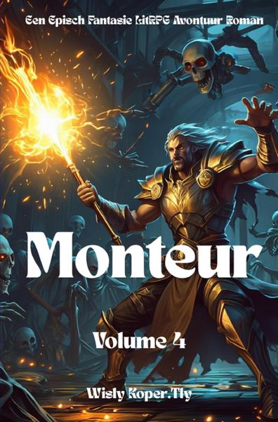 Produktbild: Monteur:Een Episch Fantasie LitRPG Avontuur Roman(Volume 4)