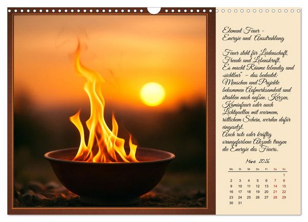 Produktbild: Feng Shui - Symbole f&uuml;r die Harmonie des Qi (Wandkalender 2026 DIN A3 quer), CALVENDO Monatskalender