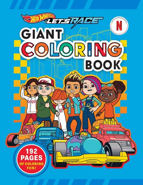Produktbild: Hot Wheels: Let's Race Giant Coloring Book