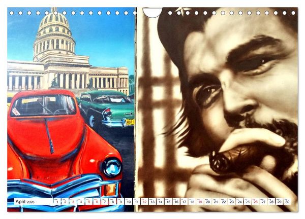 Produktbild: Cuban Cigars - Blue haze in Havana (Wall Calendar 2026 DIN A4 landscape), CALVENDO 12 Month Wall Calendar