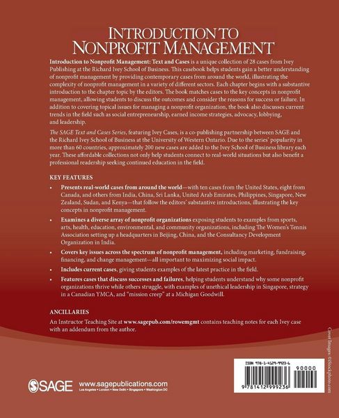Produktbild: Introduction to Nonprofit Management