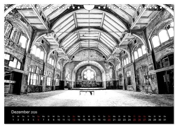 Produktbild: lost beauty (Wandkalender 2026 DIN A4 quer), CALVENDO Monatskalender