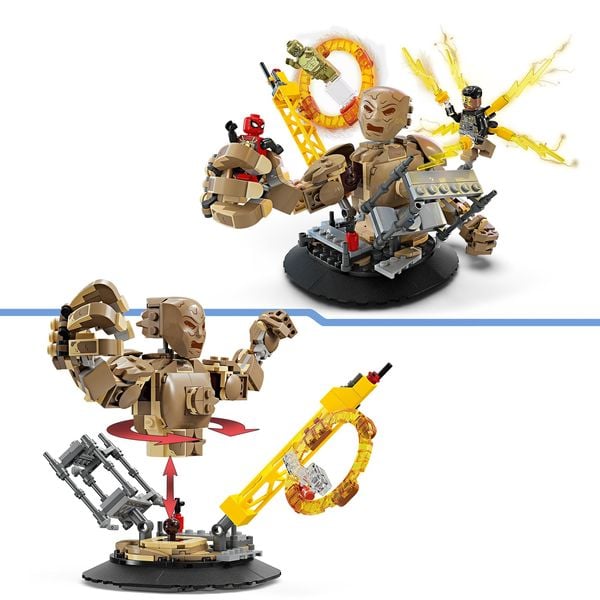 LEGO Marvel 76280 Spider-Man vs. Sandman: Showdown, Action-Spielzeug