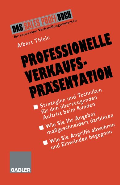 Produktbild: Professionelle Verkaufspräsentation