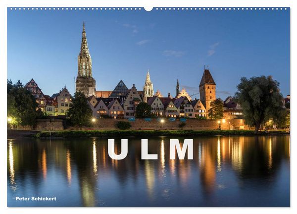 Ulm (Wandkalender 2026 DIN A2 quer), CALVENDO Monatskalender