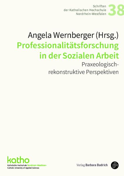 Produktbild: Professionalit&auml;tsforschung in der Sozialen Arbeit