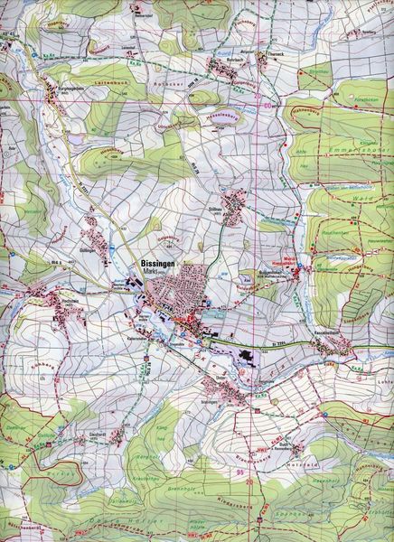 Produktbild: ATK25-K07 Bissingen (Amtliche Topographische Karte 1:25000)