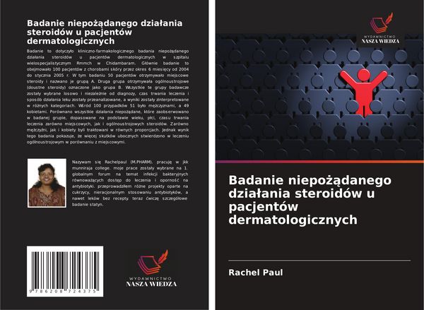 Produktbild: Badanie niepo&iquest;&iquest;danego dzia&iquest;ania steroid&oacute;w u pacjent&oacute;w dermatologicznych