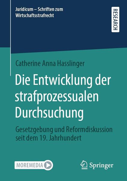Produktbild: Die Entwicklung der strafprozessualen Durchsuchung