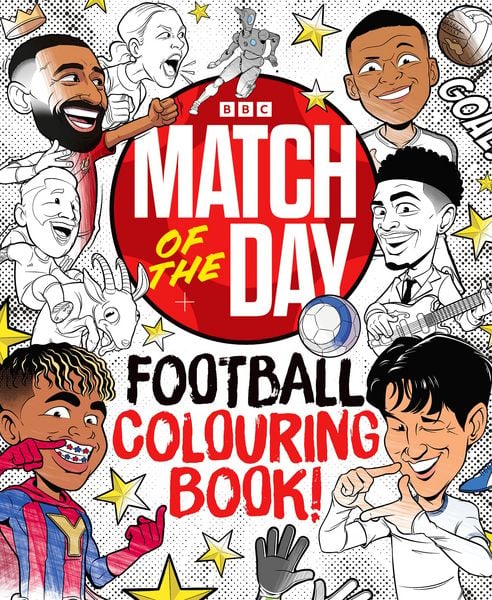 Produktbild: The Match of the Day Football Colouring Book