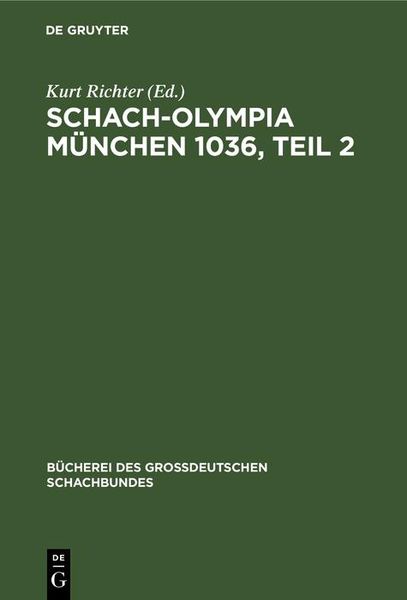 Produktbild: Schach-Olympia M&uuml;nchen 1036, Teil 2