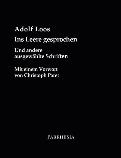 Produktbild: Ins Leere gesprochen