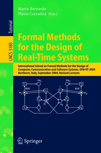 Produktbild: Formal Methods for the Design of Real-Time Systems